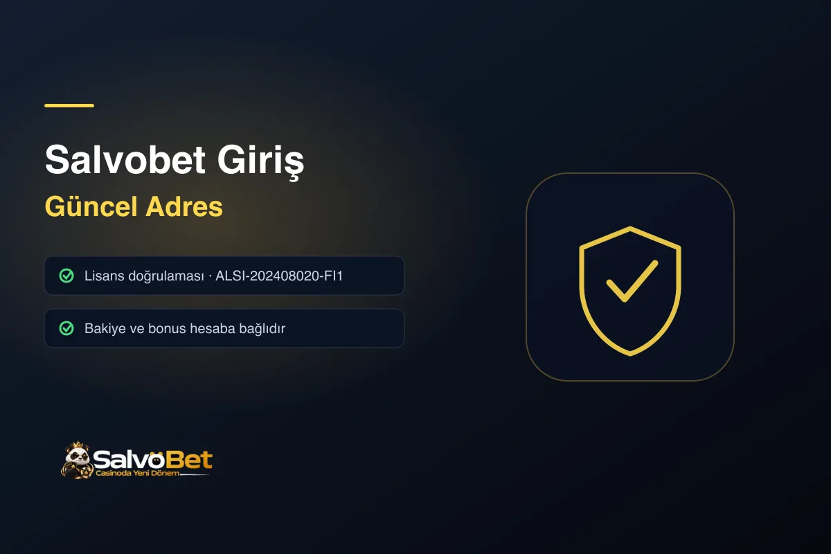 Salvobet Giriş: Güncel Adres ve Hesabınıza Güvenli Erişim